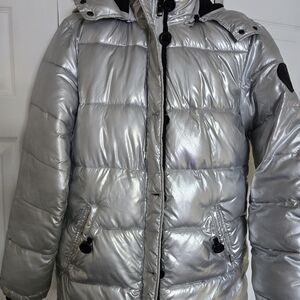 Diesel Black and Silver Jacket